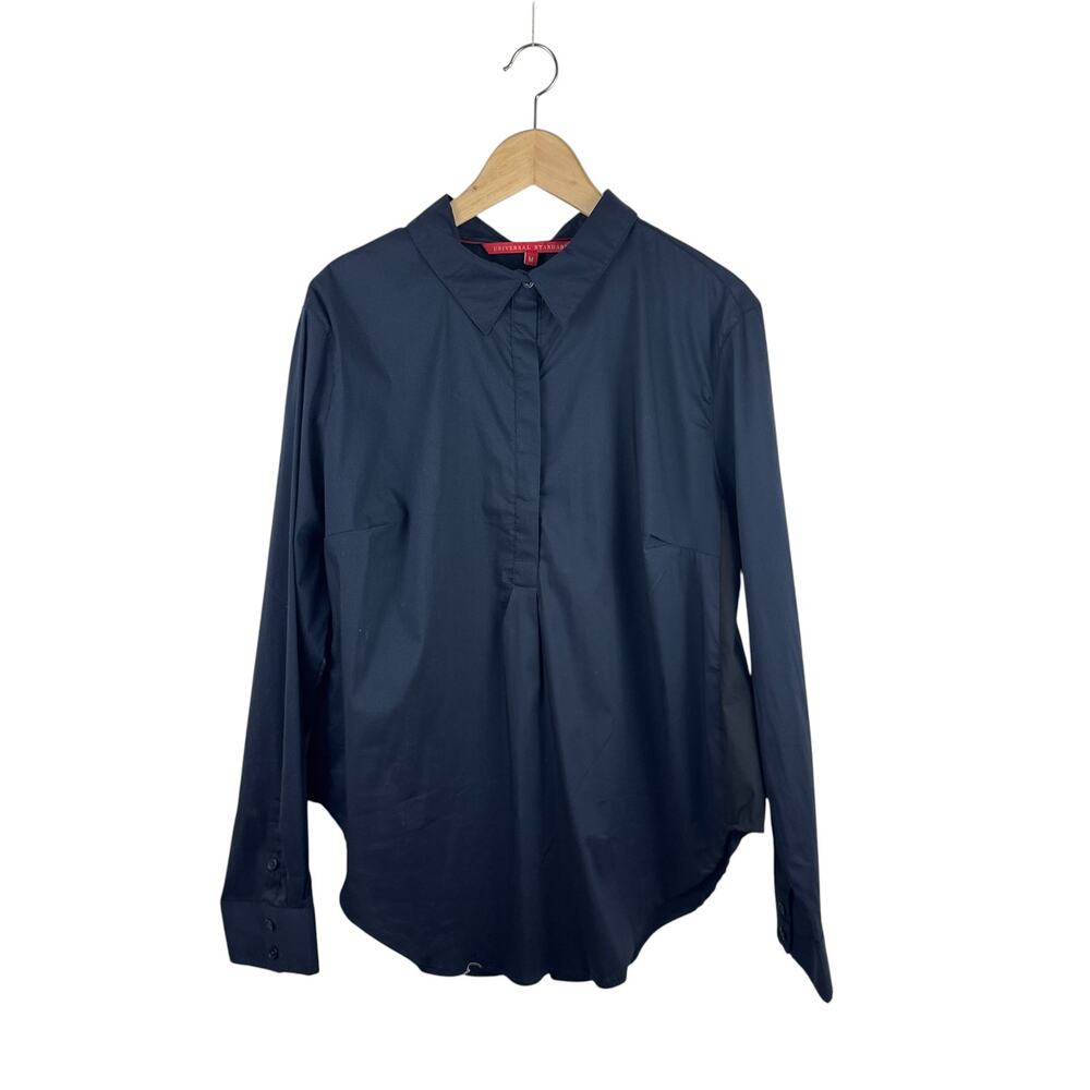 Universal Standard Popover Stretch Poplin Shirt